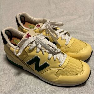 New Balance Size 12 996 U996TD Made USA Sulpher Forest Green